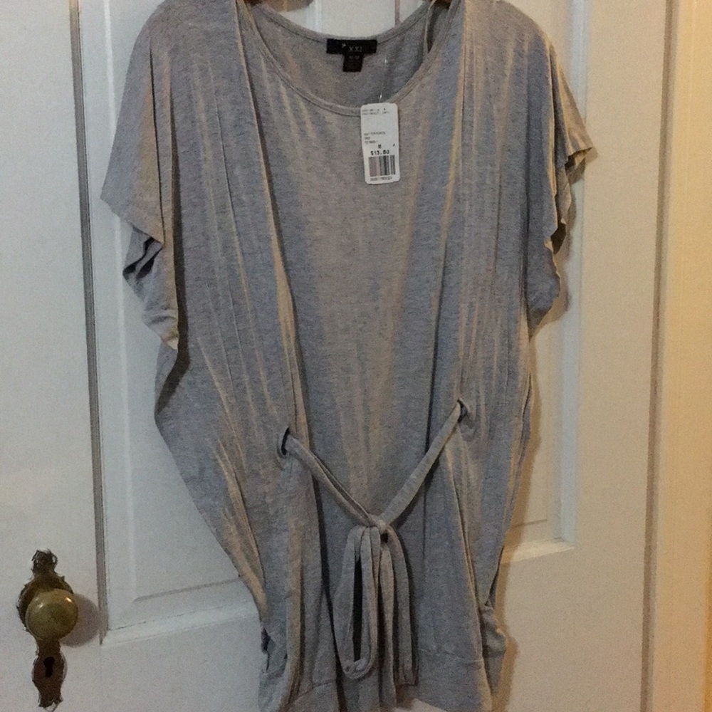 Gray tunic